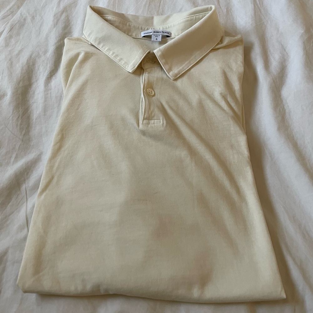 James Perse Polo XL 4 Made in USA EpoC!